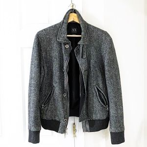 MENS ARMANI EXCHANGE GREY JACKET COAT